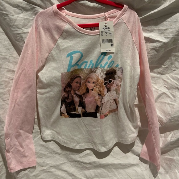 Barbie Tshirt new with tags sz6 - Picture 1 of 5